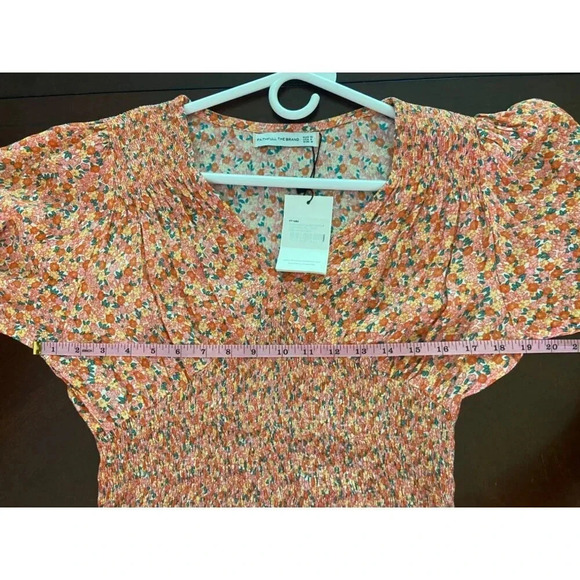 Faithfull The Brand NWT Margherita Mini Dress Sold out on Revolve Size US 6 - Picture 9 of 13